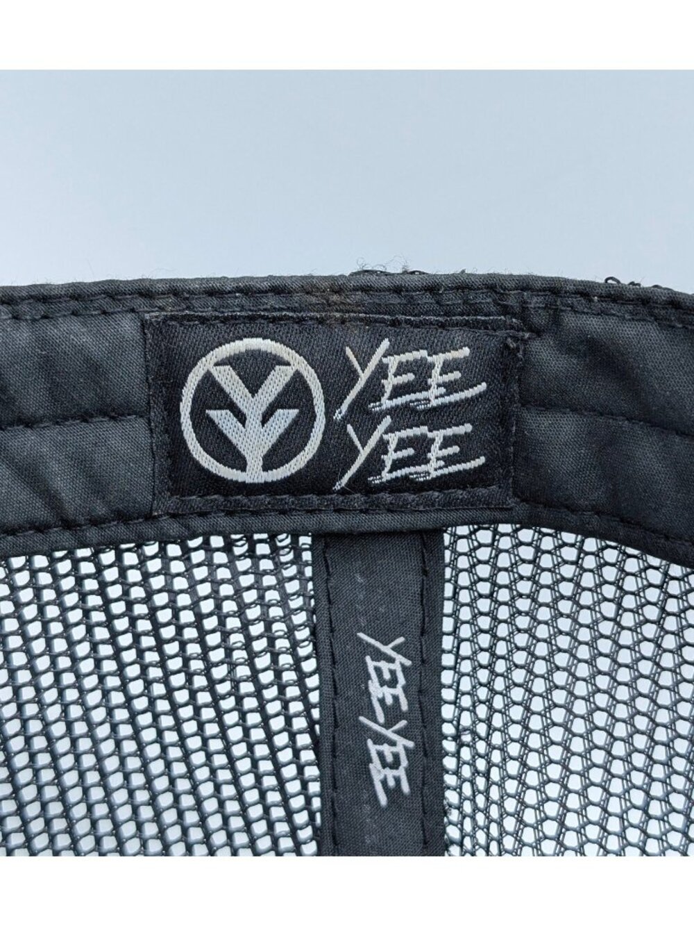 Yee Yee Apparel Co. Hat Snapback Beige Black Mesh Trucker Cap Earl Dibbles Jr. - Picture 5 of 5
